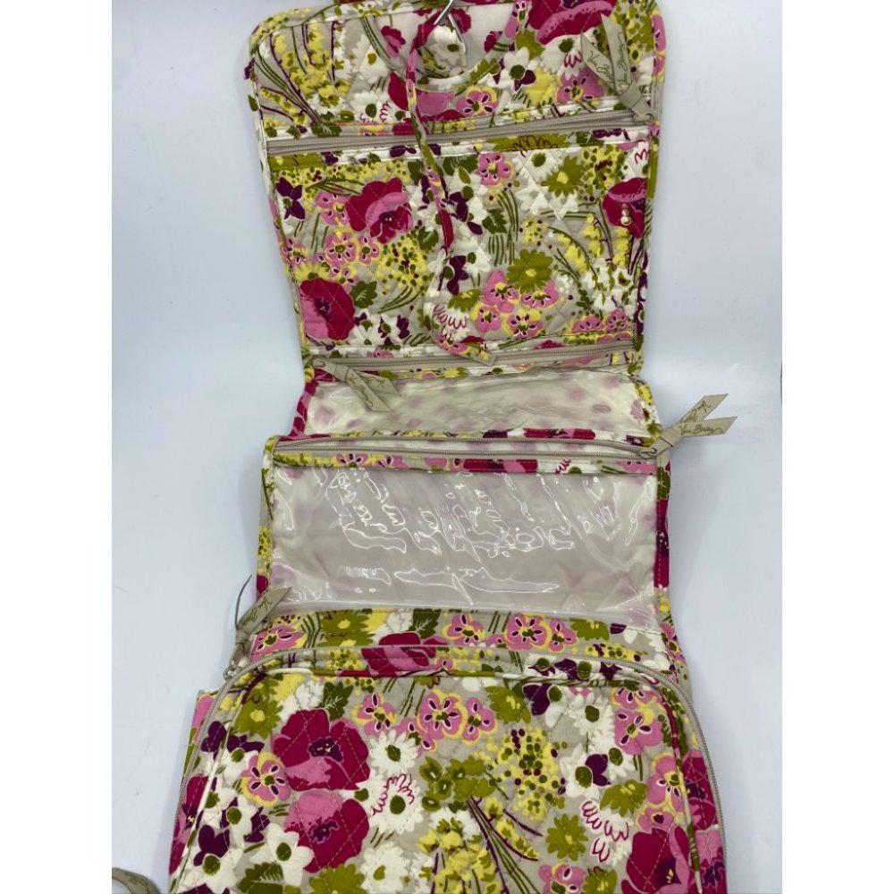 Vera Bradley Red Green Yellow Signature Hand Bag - Picture 3 of 10